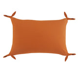16" X 24" Burnt Orange Throw Pillow