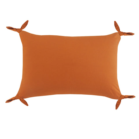 16" X 24" Burnt Orange Throw Pillow