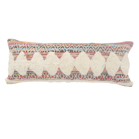 50" X 67" Sand And Cream Cotton Blend Woven Plaid Throw Blanket with Fringe