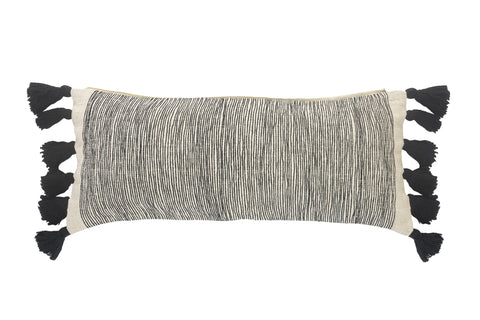 8' X 10' Ivory Gray And Black Abstract Washable Indoor Outdoor Area Rug