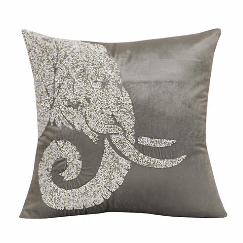 3' X 5' Chocolate And Gray Floral Washable Indoor Outdoor Area Rug