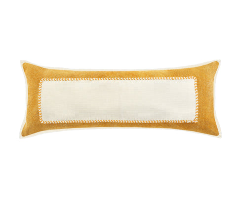 2' x 8' Ivory Striped Weave Non Slip Rug Pad
