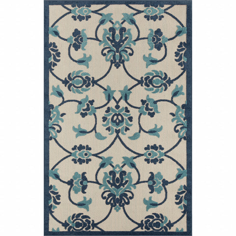 8' X 10' Purple And Ivory Striped Washable Indoor Outdoor Area Rug