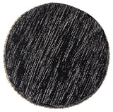 18" x 18" x 14" " Black Pouff