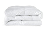 White Twin Microfiber Washable Microfiber Down Alternative Comforter
