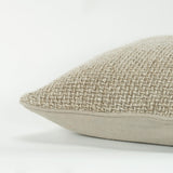 20" Natural Cotton Blend Pillow