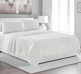 Four Piece Ivory Linen Sheet Set