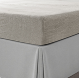 Light Gray Linen Queen Fitted sheet