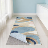 2' X 12' Gray Non Slip Rug Pad