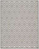 7' X 10' Gray Indoor Outdoor Area Rug