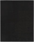 8' X 11' Black Indoor Outdoor Area Rug