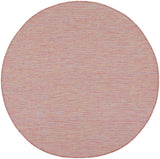 8' Rainbow Round Indoor Outdoor Area Rug