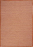 5' X 7' Terracotta Indoor Outdoor Area Rug