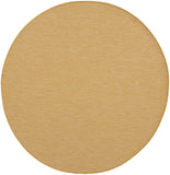 6' Yellow Indoor Outdoor Area Rug