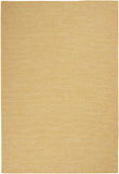 4' X 6' Yellow Indoor Outdoor Area Rug