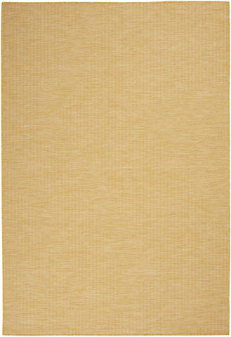 4' X 6' Yellow Indoor Outdoor Area Rug