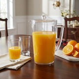 Clear Acrylic Convex Curve Shape Stemless Pitcher