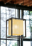 Gold and Black Geometric Metal Ceiling Light