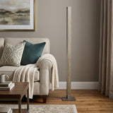 61" Brown Led Traditional Shaped Floor Lamp
