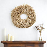 23" Natural Maize Dried Wreath