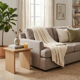 50" X 60" Ivory Fleece Plush Throw Blanket