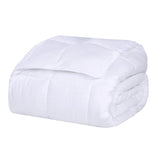King White Cotton Striped Blanket