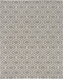8' X 10' Gray Moroccan Power Loom Area Rug