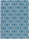 6' X 9' Gray Moroccan Power Loom Area Rug