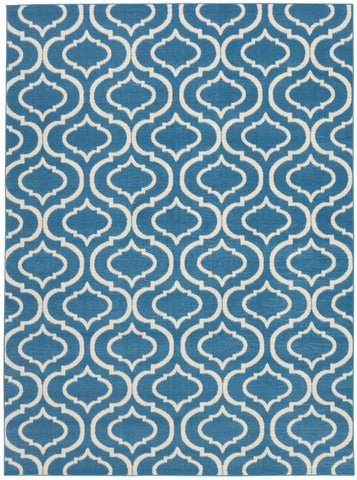 4' X 6' Gray Moroccan Power Loom Area Rug