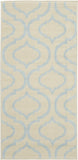 2' X 4' Gray Moroccan Power Loom Area Rug