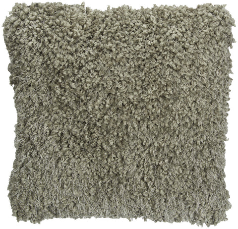 20" Sage Shag Throw Pillow