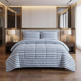 Charcoal Queen Cotton Washable Duvet Cover Set