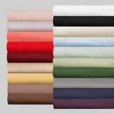 Black King Cotton Blend 300 Thread Count Washable Duvet Cover Set
