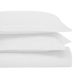 White Queen Cotton Washable Duvet Cover Set