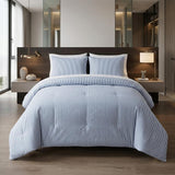 Ivory King Cotton Washable Duvet Cover Set
