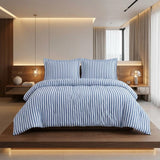 Brown Sugar King Cotton Blend 650 Thread Count Washable Duvet Cover Set