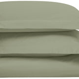 Sage King Cotton Washable Duvet Cover Set
