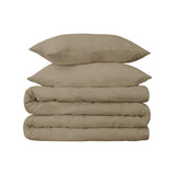 Linen Twin Cotton Washable Duvet Cover Set