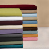Olive Green Twin Cotton Washable Duvet Cover Set