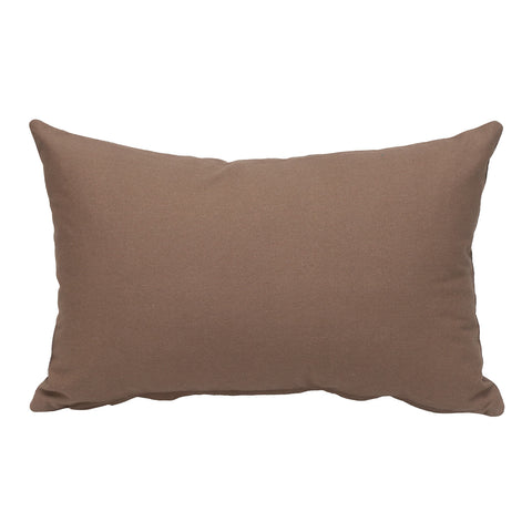 15" X 15" Brown Synthetic Solid Color Pad
