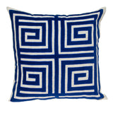8' X 10' Blue Beige And Gold Oriental Washable Indoor Outdoor Area Rug