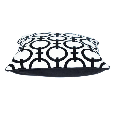 8' X 10' Gray And Charcoal Floral Washable Indoor Outdoor Area Rug