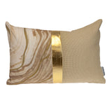 3' X 5' Teal Blue Copper And Ivory Abstract Washable Indoor Outdoor Area Rug