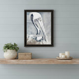 PELICAN Black Framed Print Wall Art