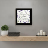 Blessed Beyond Measure Black Framed Print Wall Art
