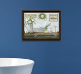 Fresh Towels Black Framed Print Wall Art
