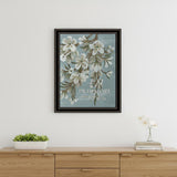 Pray More Worry Less Black Framed Print Wall Art