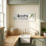 The Laundry Room White Framed Print Laundry Wall Art