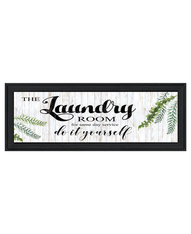 The Laundry Room Black Framed Print Laundry Wall Art