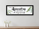 The Laundry Room Black Framed Print Laundry Wall Art